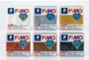FIMO: Set of 5 Metallic Colors - Fimo Clay Promotional Packs 16522 - 10doigts.fr