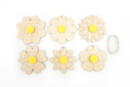Wooden Diffuser Flowers - 6 Pieces - Parent's Day Kits 56506 - 10doigts.fr