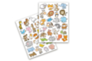 Funny Animal Stickers 2 - 1 set (50 stickers) - Animal Stickers 18494 - 10doigts.fr