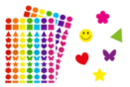 Gomets educativos formas y colores - 770 pcs - Gomets pedagógicos - 10doigts.fr