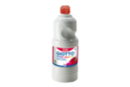 GIOTTO Gouache 1 Litre White - Liquid gouache paint: bright colors that wash away with water 03743 - 10doigts.fr