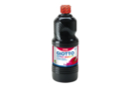 GIOTTO Gouache 1 litre Black - Liquid gouache paint: bright colors that wash away with water 03742 - 10doigts.fr