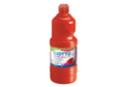 Gouache Giotto 1 litre Rouge vermillon - Liquid gouache paint: bright colors that wash away with water 03736 - 10doigts.fr