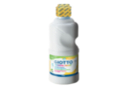 Giotto Gouache 250 ml - White - Liquid gouache paint: bright colors that wash away with water - 10doigts.fr