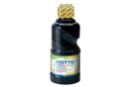 Gouache Giotto 250 ml - Negro - Pintura gouache líquida: colores vivos que se quitan con agua 51312 - 10doigts.fr
