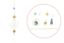Sun Catcher Kit 2 - Solar Theme - Dreamcatcher Kits 54766 - 10doigts.fr