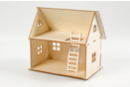 3D House Building Kit - Wood Models - 10doigts.fr