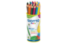 Maxi lápices de colores GIOTTO Mega - 24 lápices - Lápices de colores 04432 - 10doigts.fr