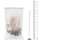 Mechas para velas con base, Longitud 10 cm, base de metal - 50 unidads - Mechas y Accesorios para Velas 44012 - 10doigts.fr