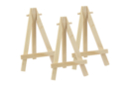 Mini wooden easels 12.5 cm - 3 pieces - Easels for Children and Display Stands - 10doigts.fr