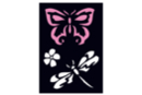 Adhesive stencil 10 x 7 cm - dragonfly - Adhesive Stencils 13500 - 10doigts.fr