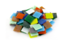 2 cm Glass Mosaic Pieces - 1 Set of 40 - Glass Mosaics - 10doigts.fr