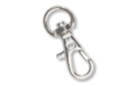 Silver Carabiners - Set of 4 - Keychains - 10doigts.fr