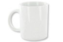 Taza de cerámica blanca - Soportes de cerámica para decorar - 10doigts.fr