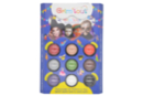 Halloween Makeup Palette - 9 Colors - Creative Makeup for Kids - 10doigts.fr