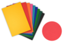 Colored Paper 220 g, 10 Assorted Colors - 50 x 70 cm - 30 Sheets - Reams of Paper 03163 - 10doigts.fr