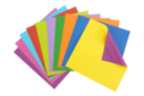 Two-Tone Origami Paper, Bright Colors 15 x 15 cm - 100 Sheets - Origami Papers 59686 - 10doigts.fr