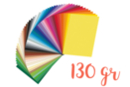 Lightweight Multicolored Paper, 25 x 35 cm - 50 Sheets - Colored Papers - 10doigts.fr