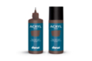 Matte acrylic paint 80 ml - Brown - Matte Acrylic Paint 08703 - 10doigts.fr