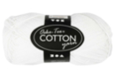 Extra quality ball 100% cotton - white - Knitting Yarns 44270 - 10doigts.fr
