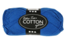 Madeja extra calidad 100% algodón - azul - Hilo para tejer - 10doigts.fr