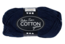 High Quality 100% Cotton Ball - Dark Blue - Knitting Yarns 44284 - 10doigts.fr