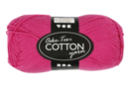Madeja extra calidad 100% algodón - fucsia - Hilo para tejer - 10doigts.fr