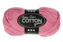 Ovillo extra calidad 100% algodón - rosa claro - Hilo para tejer - 10doigts.fr
