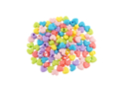 Plastic Heart Beads - 100 pcs - Kids Beads - 10doigts.fr