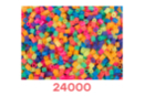 Abalorios translúcidos - 24000 abalorios (4 sachets) - Abalorios para planchar 5 mm 59677 - 10doigts.fr