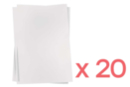 Plastique magique translucide - 20 feuilles - Crazy Plastic Sheets for Kids – Creative and Fun Activities 01601 - 10doigts.fr