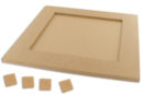 Salvamanteles cuadrado para mosaicos - Soportes Mosaicos 08007 - 10doigts.fr