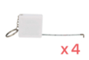 Measuring keychains - 4 pieces - Keychains - 10doigts.fr