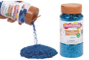 Pot de paillettes biodégradables 113 gr - bleu - Glitter 57456 - 10doigts.fr