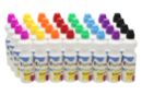 PROMO - lote de 32 marcadores de tinta con punta de esponja - Tintes líquidos 55525 - 10doigts.fr