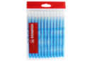 Recarga schoolpack STABILO power Azul Claro - x 12 rotuladores - Rotuladores de punta media 37052 - 10doigts.fr