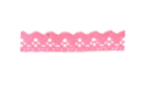 Adhesive Lace Ribbon, 1 m Roll - Light Pink - Ribbons and Bows - 10doigts.fr