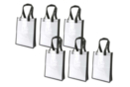 Bolsas de no tejido personalizables - 6 unidades - Bolsas, estuches de tela 16128 - 10doigts.fr