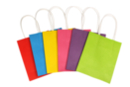 Kraft Paper Bags - 6 Colored Bags - Wrapping Paper - 10doigts.fr