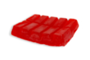 Jabón rojo con aroma a fresa - 250 gr - Bases de jabón 03985 - 10doigts.fr