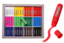 Bastones de gouache sólida- Schoolpack de 144 bastones - Pintura gouache sólida 40547 - 10doigts.fr