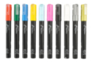 Multi-surface acrylic paint markers - 10 markers - Paint Markers 57484 - 10doigts.fr
