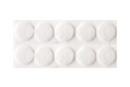 Set de 2 x 10 pastillas velcro adhesivas Ø 2 cm - Velcro , scratch 44734 - 10doigts.fr