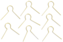 Encuadernadores dorados de 3 cm - 20 pcs - Clavos y alfileres 12427 - 10doigts.fr