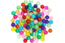 Cracked Glass Beads - 250 Pieces - Glass Beads - 10doigts.fr
