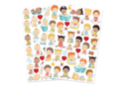 Baby Stickers - (2 sheets) - 1 set (2 sheets) - Baby Stickers - 10doigts.fr