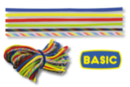 Set of 6 paracords Ø 4 mm x 2.60 m "BASIC" - Paracord 16855 - 10doigts.fr
