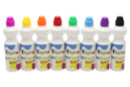 Maxi ink markers with foam tip - Set of 8 colors - Liquid Inks - 10doigts.fr