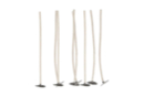 Mechas para velas con base, Longitud 10 cm - 8 unidads - Mechas y Accesorios para Velas 57101 - 10doigts.fr
