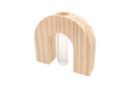 Soliflore y soporte de madera  11 x 9,5 x 3 cm - Jarrones y soliflores para decorar 59788 - 10doigts.fr